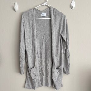 Old Navy Women's Light Gray Cardigan